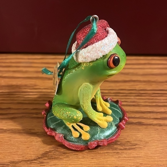 The Danbury mint Christmas ornament - frog - Picture 2 of 5